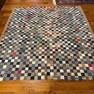 1930’s hand-pieced quilt top, well preserved